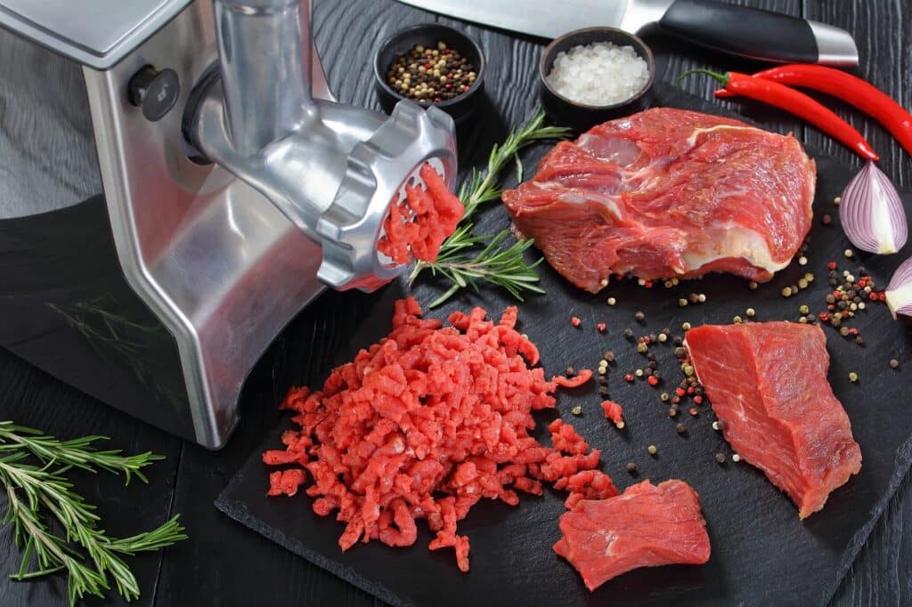 meat, beef, meat grinder