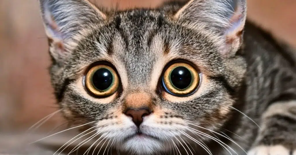 chat qui a peur de l'orage