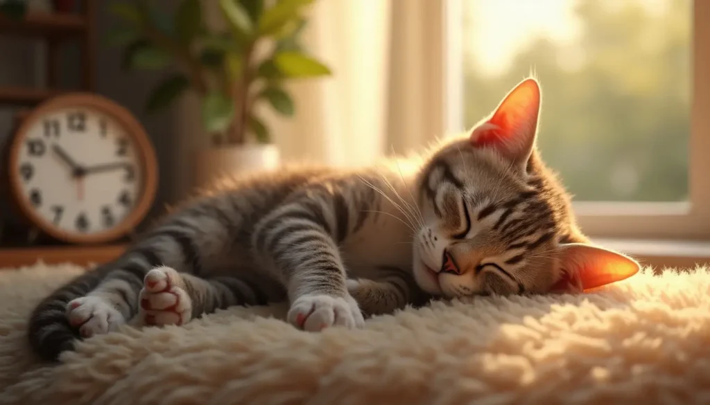 pourquoi mon chat dort tout le temps