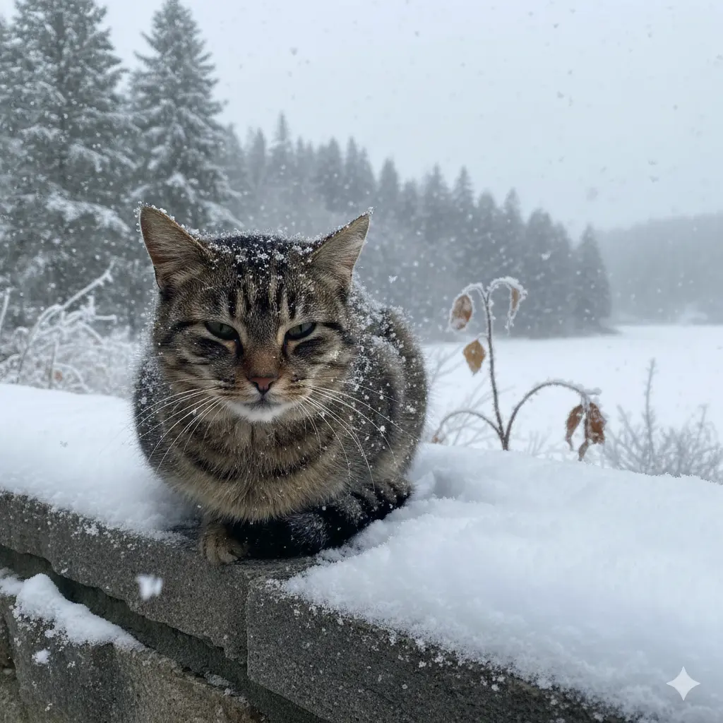 chat hypothermie