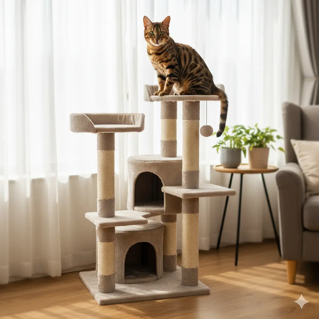 chat bengal caractères