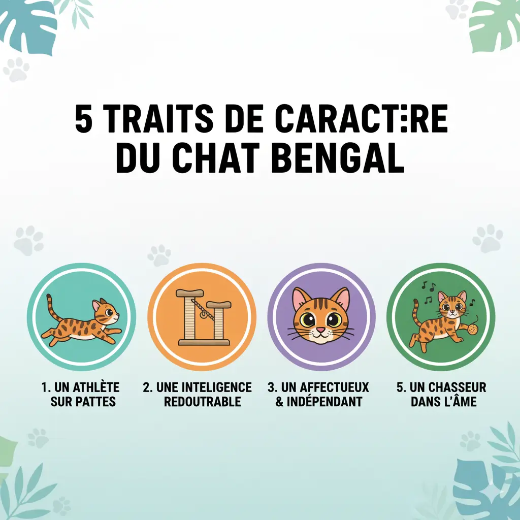 inographie 5 traits de caractères du bengal