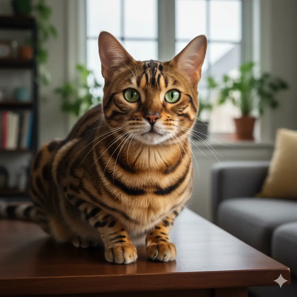 chat du bengal couleur léopard Motif “Spotted” / Rosettes 