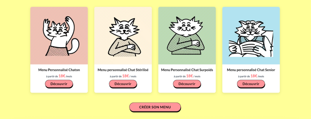 croquette sur mesure pour votre chat