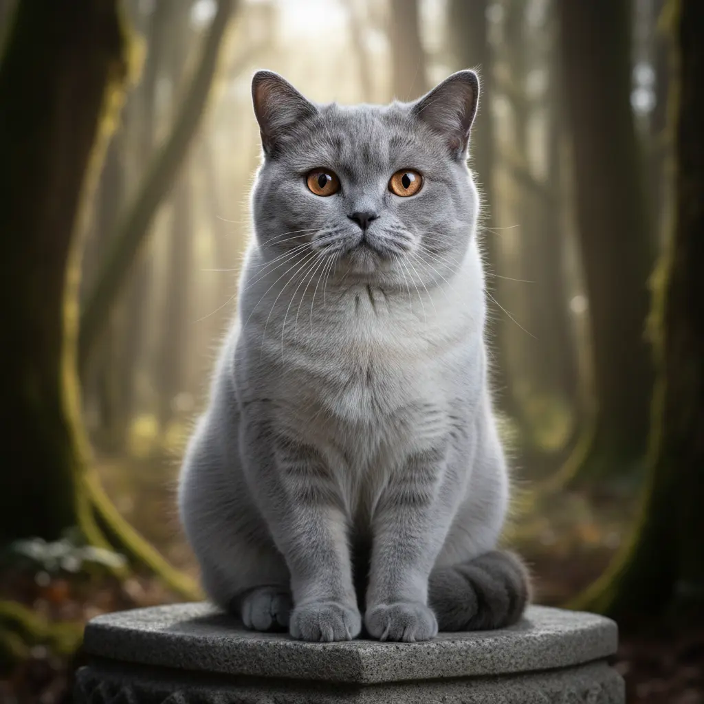 british shorthair blue point
