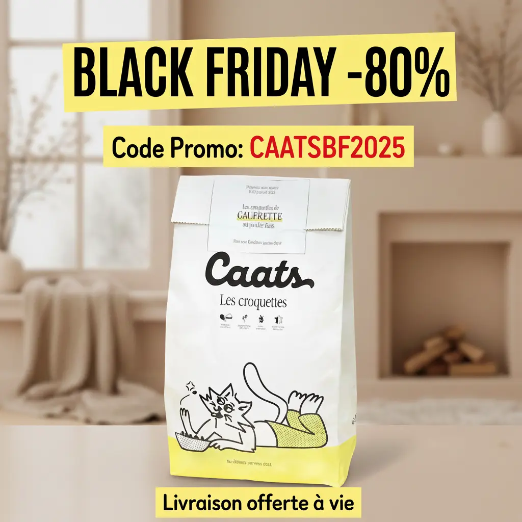 black friday croquette chat -80%