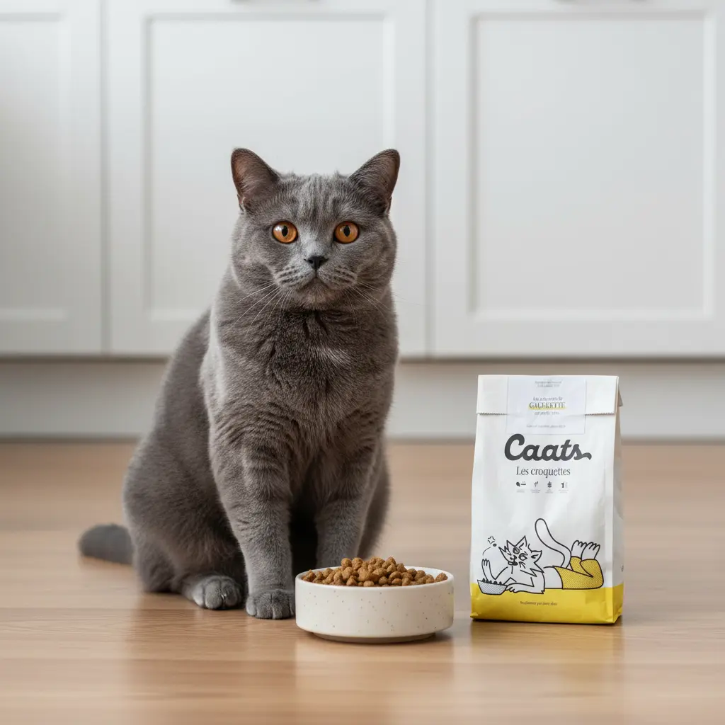 croquettes british shorthair