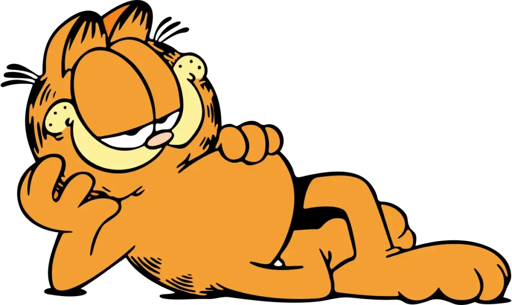 Garfield chat roux
