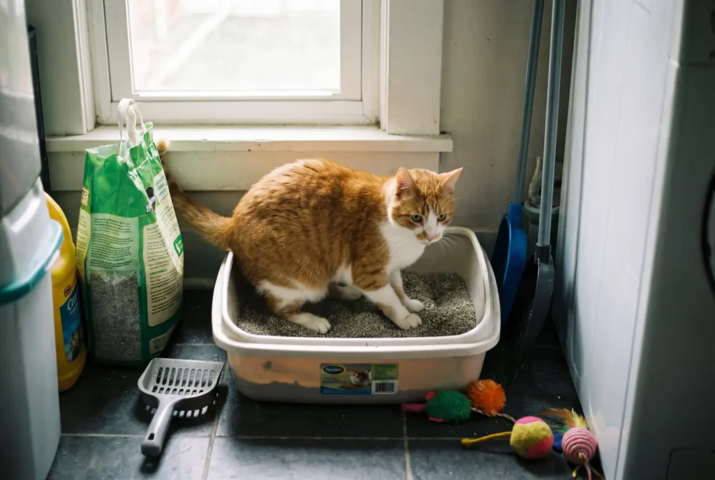 mon chat urine partout et tout le temps