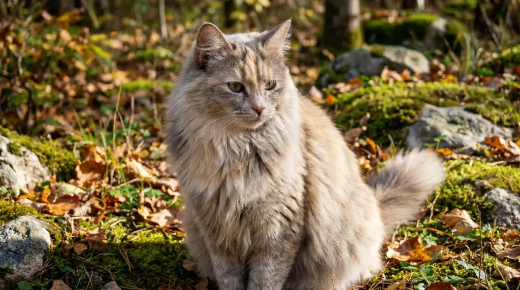 maine coon couleur écaille de tortue