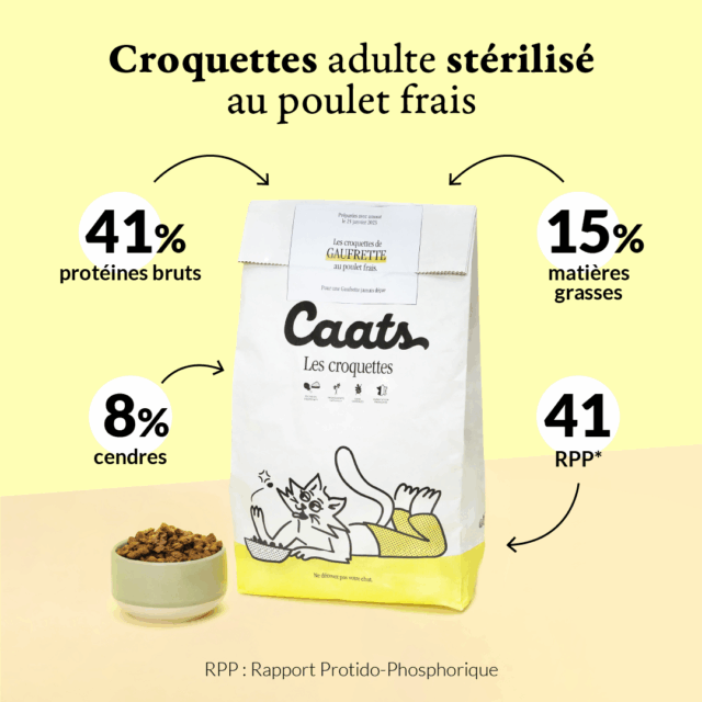 7 croquette stérilisé