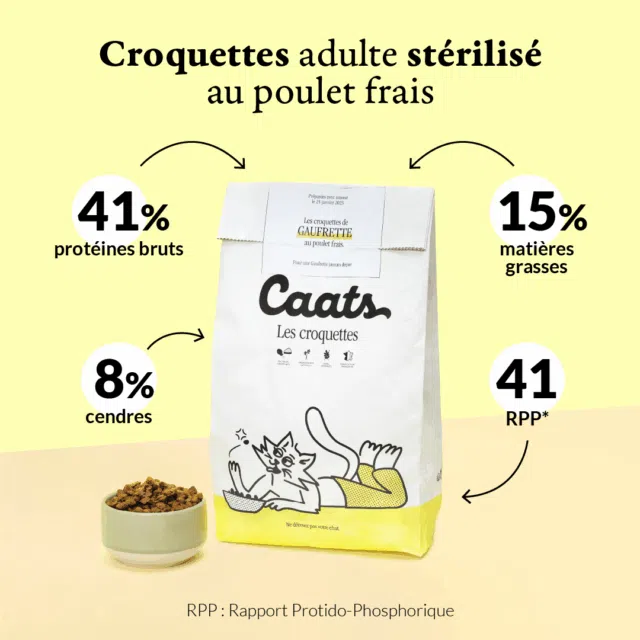 7 croquette stérilisé