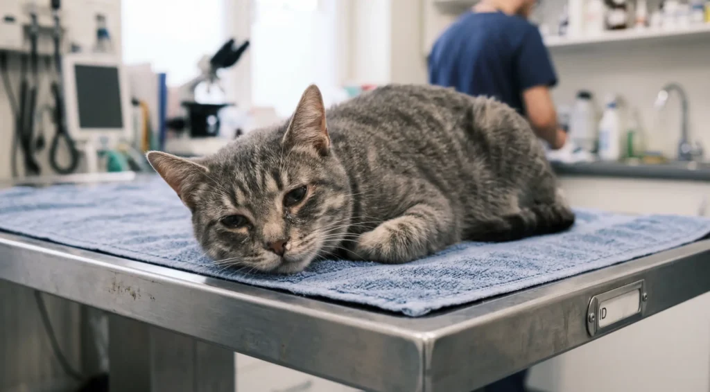 vétérinaire coryza chat