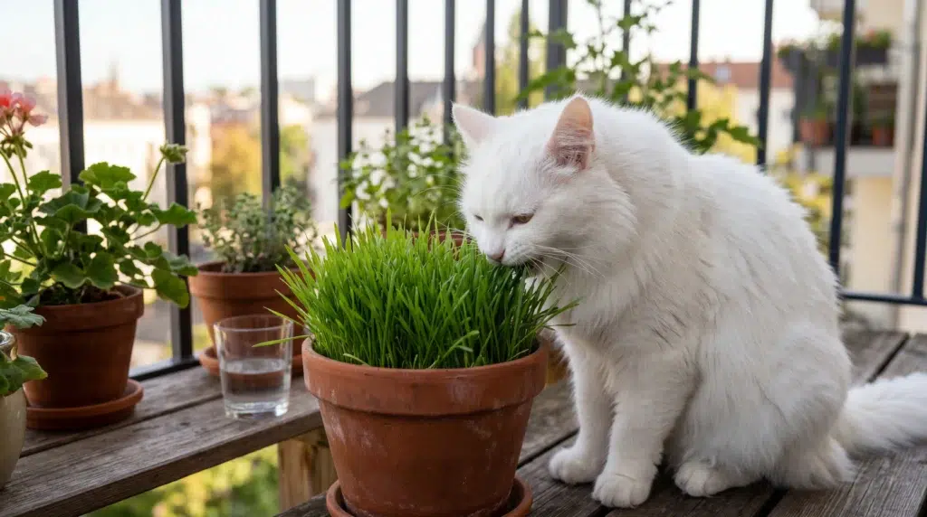 purger son chat naturellement